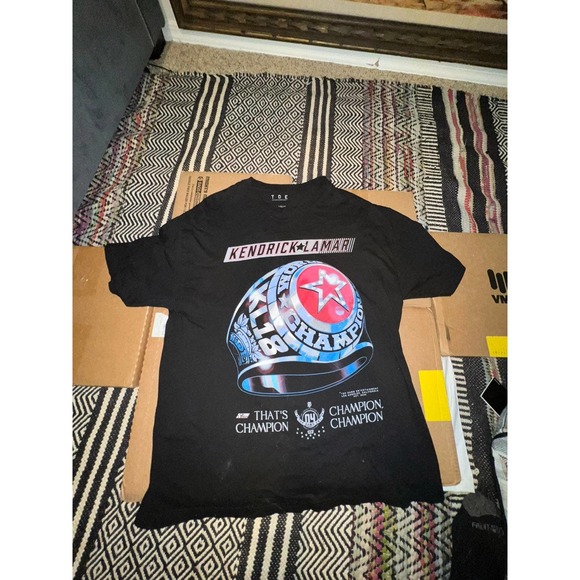 Kendrick Lamar TDE (Top Dawg Entertainment) Champion Ring T-Shirt - XL - Picture 2 of 4